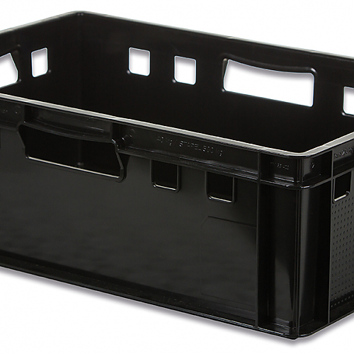 E2-crate (EURO meat container E2, black)