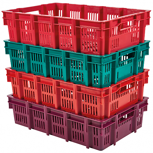 poultry crate, different colors