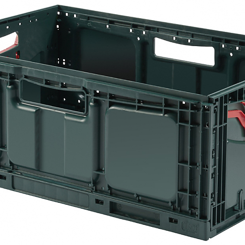 Collapsible container Green-Line GL6423, close sides, red