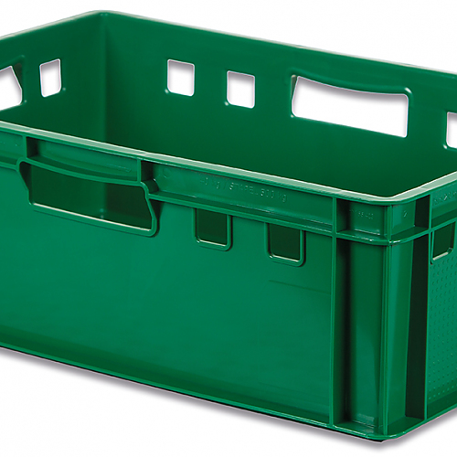 EURO meat container E2, green