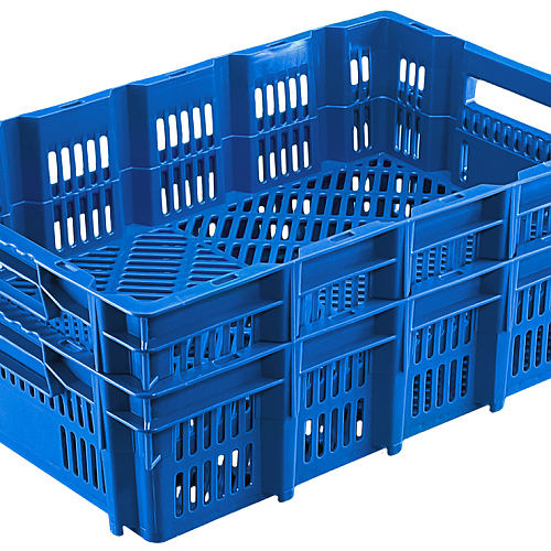 poultry crate blue